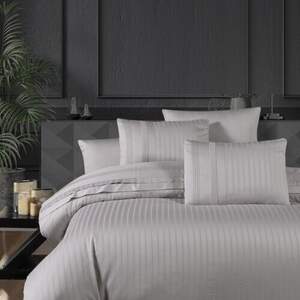 Постільна білизна з сатину First Choice Trend raindrops євро