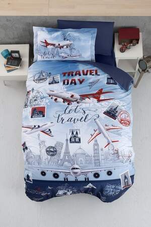 Підліткова постільна білизна First Choise Exclusive Digital Ranforse Travel
