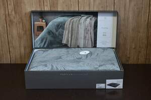 Велюрове покривало плед на ліжко Pupilla Filipin 220х240