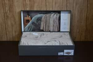 Велюрове покривало плед на ліжко Pupilla Filipin 220х240