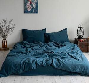 Постельное белье хлопок La Modno blue Постельное белье хлопок La Modno blue