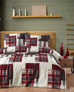 Фланелевое постельное белье First Choice Winter