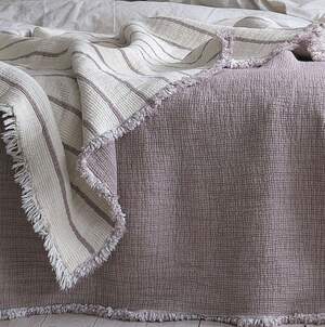 Муслиновое покрывало на кровать LA MODNO Magic beige 170x240