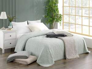 Махрове покривало на ліжко Moss zeren 220х240