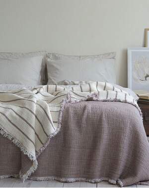 Муслінове покривало на ліжко LA MODNO Magic mink 170x230