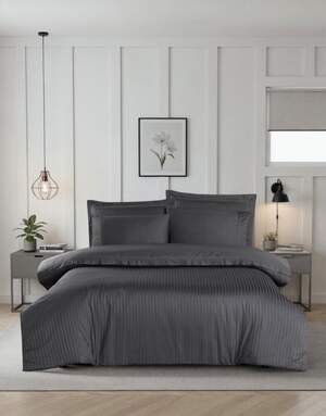 Постільна білизна з сатину La romano ORCELLA Grey