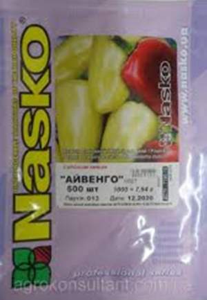 Перец Айвенго 500 семян. Перец Айвенго 500 семян.
