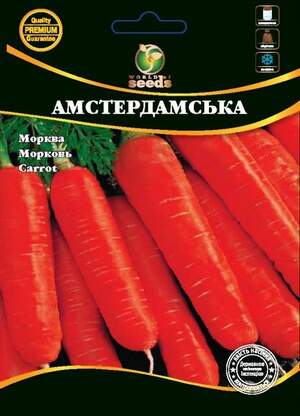 Морква Амстердамська 100 г. WoS Морква Амстердамська 100 г. WoS