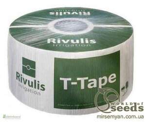 Крапельна стрічка T-Tape 508-10-750/1350, 8 mil, через 10 (2300м) Крапельна стрічка T-Tape 508-10-750/1350, 8 mil, через 10 (2300м)