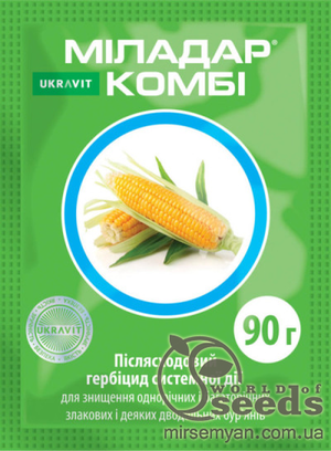 Гербіцид Міладар Комбі 90гр. UKRAVIT Гербіцид Міладар Комбі 90гр. UKRAVIT