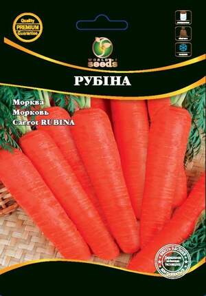 Насіння Моркви Рубіна 20 г. WoS Насіння Моркви Рубіна 20 г. WoS