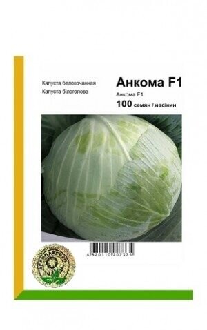 Капуста білокачанна Анкома F1 - 100 насінин А (Rijk Zwaan) Капуста білокачанна Анкома F1 - 100 насінин А (Rijk Zwaan)
