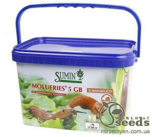 Засіб від равликів MOLUFRIES Slimax (Слімакс) 1кг Засіб від равликів MOLUFRIES Slimax (Слімакс) 1кг