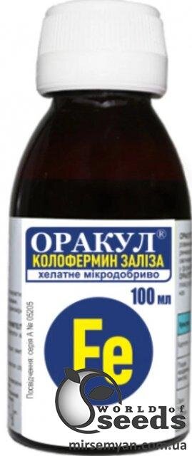 Хелатне добрива Оракул колофермін заліза 100 мл Хелатне добрива Оракул колофермін заліза 100 мл