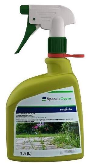 Гербіцид Спрей Ураган Форте, 1л, (Syngenta) Гербіцид Спрей Ураган Форте, 1л, (Syngenta)
