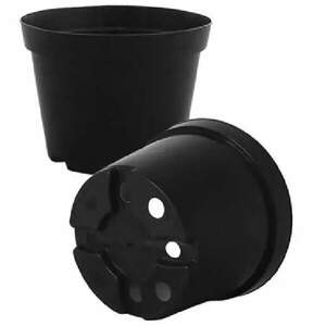 Горщик для розсади D 19  (чорний 3л)  (KLODA)